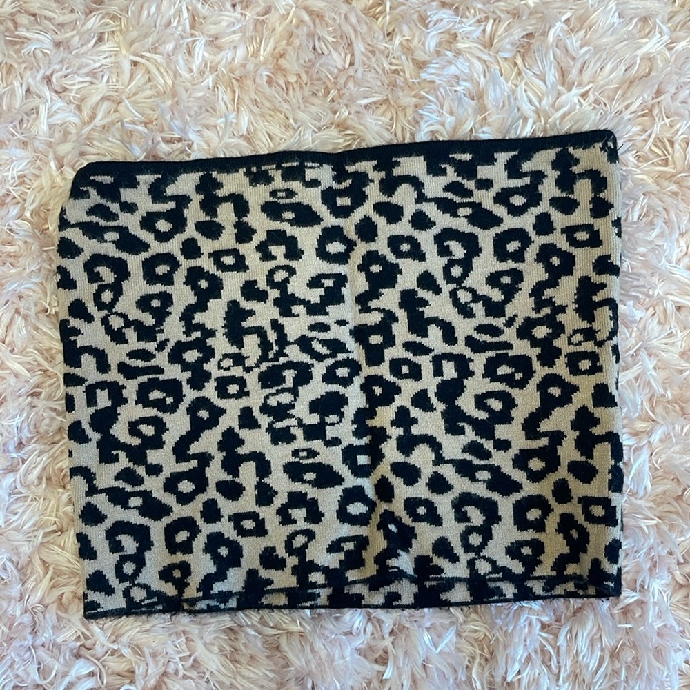 Cheetah tube top